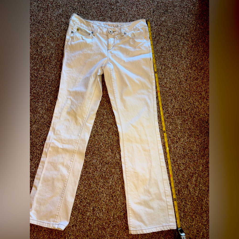Women’s White DKNY Jeans Denim Size 8